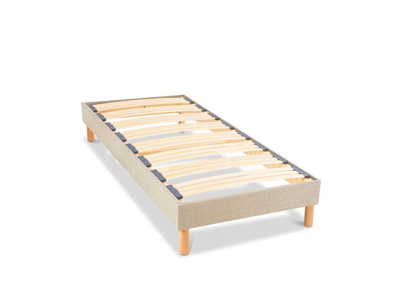 Ensemble matelas mémoire de forme 4 saisons avec sommier 90x200 cm 4VP.4SS.K15.0920 - Conforama E