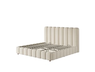 Lit coffre 180x200 cm <strong></strong> <strong>N634U0030B</strong> coloris beige