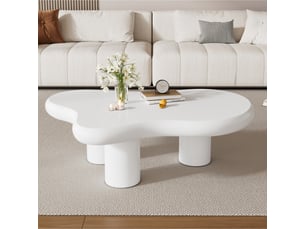 Table basse  coloris blanc <strong></strong> <strong></strong>