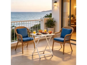 Table d’appoint pliante extérieure, table balcon, table camping portable multifonctionnelle