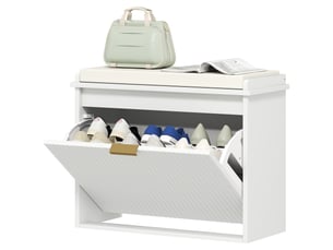 Console 1 tiroir(s)  coloris blanc  