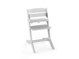 Geuther tablette pour chaise haute nala - fixation clic, hêtre - gris