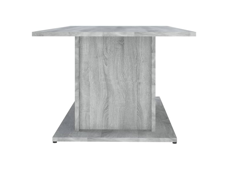  Table basse rectangulaire | table de salon sonoma gris 102x55,5x40 cm bois d'ingénierie  - Conforama E