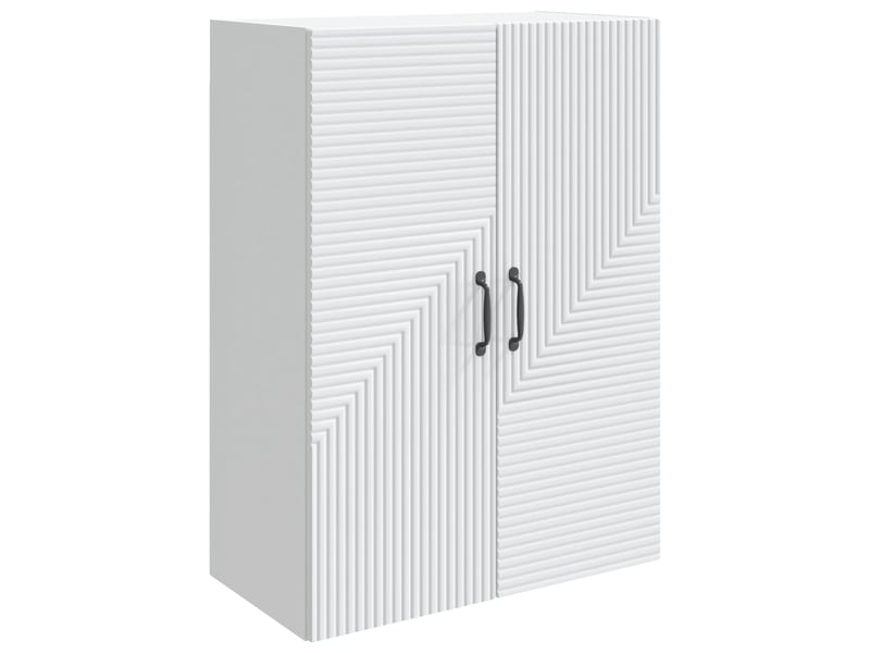 Armoire murale salon, meuble de rangement blanc 66x34,5x90 cm bois d'ingénierie shl5351  - Conforama A