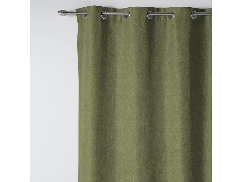  Rideau a oeillets chambray newtons  - Conforama C