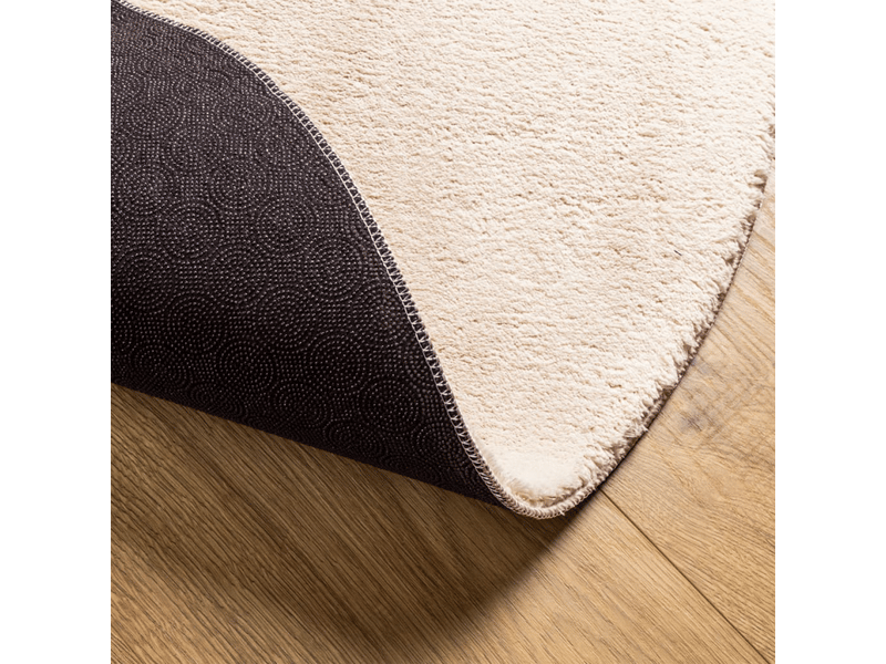  Tapis à poils courts doux lavable beige 80 cm - comfortxl 375027 - Conforama E