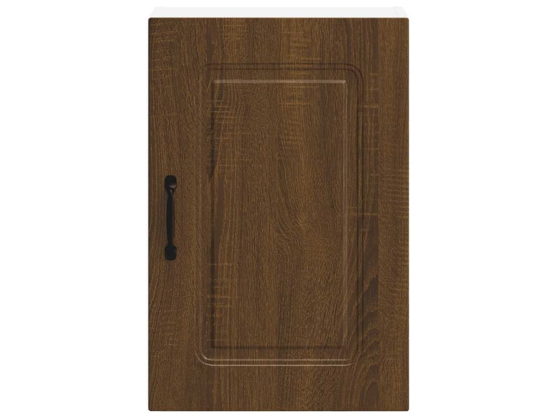 Armoire murale de cuisine kalmar chêne marron bois d'ingénierie shl5324 - Conforama E