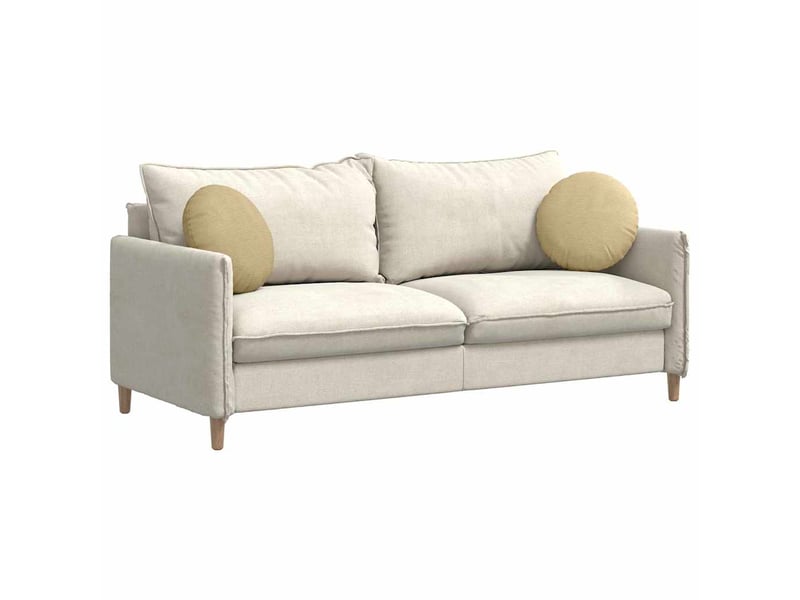  Lot de 2 coussins de siège, coussins décoratifs tissu en velours côtelé vert gris cf59822  - Conforama C