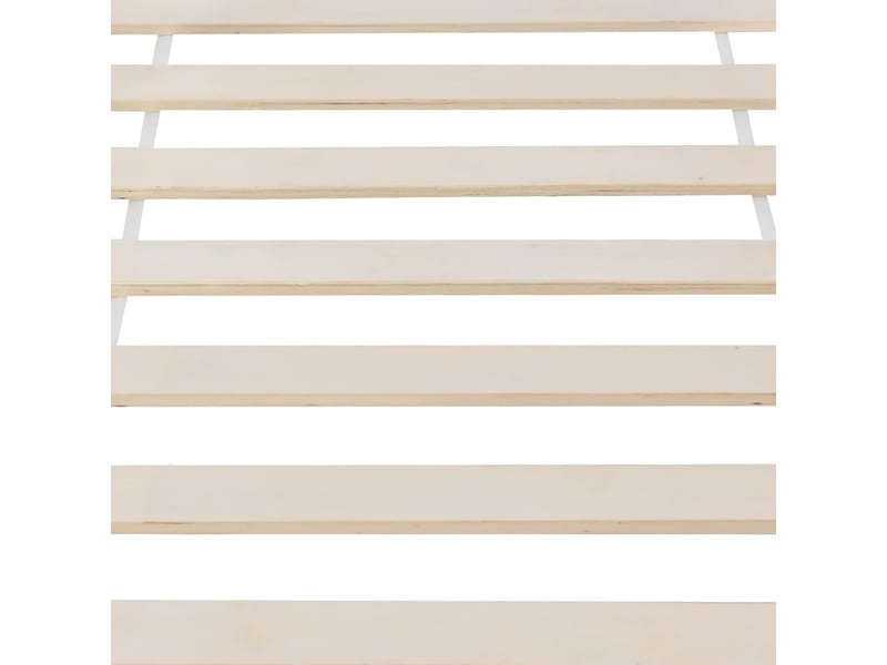  Lit cabane enfant 90x200cm - avec 2 fenêtres et 2 tiroirs - lit enfant - bois massif, barrières de sécurité, blanc  - Conforama D