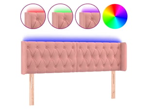 Tete de lit A poser largeur 163 cm rose