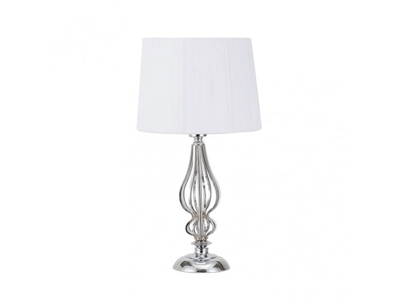  Lampe à poser fabrilamp cebrano e27 coloris chromé 55 x 30 x 30 cm 137671020 - Conforama A