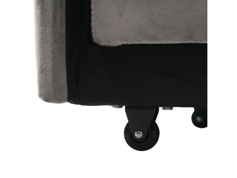  Canapé‑lit individuel 3‑en‑1 extensible 83 x 167 x 76 cm, fauteuil convertible avec porte‑gobelets et support pour téléphone Fay Lum - Conforama W