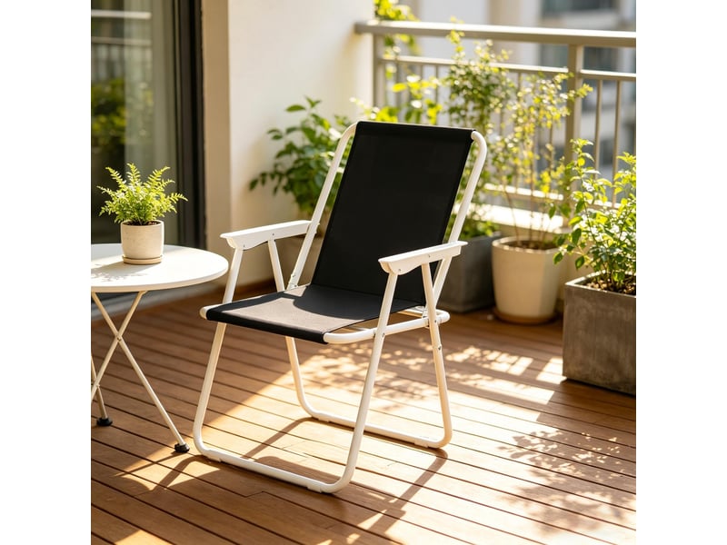  Chaise pliante légère de jardin, chaise de camping pour extérieur  - Conforama E