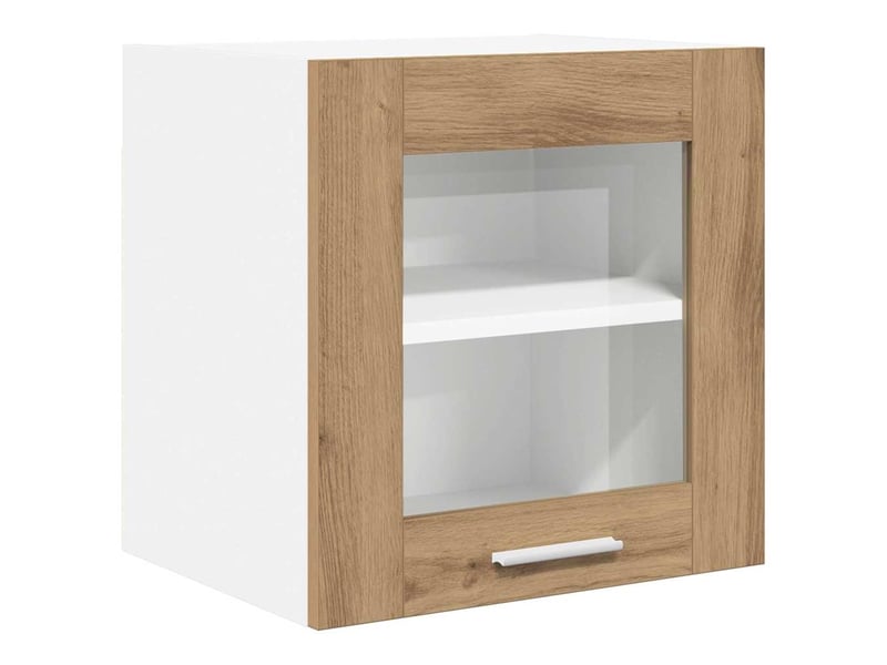  Meuble de rangement, armoire suspendue 2 pcs chêne artisanal bois d'ingénierie shl9641  - Conforama E