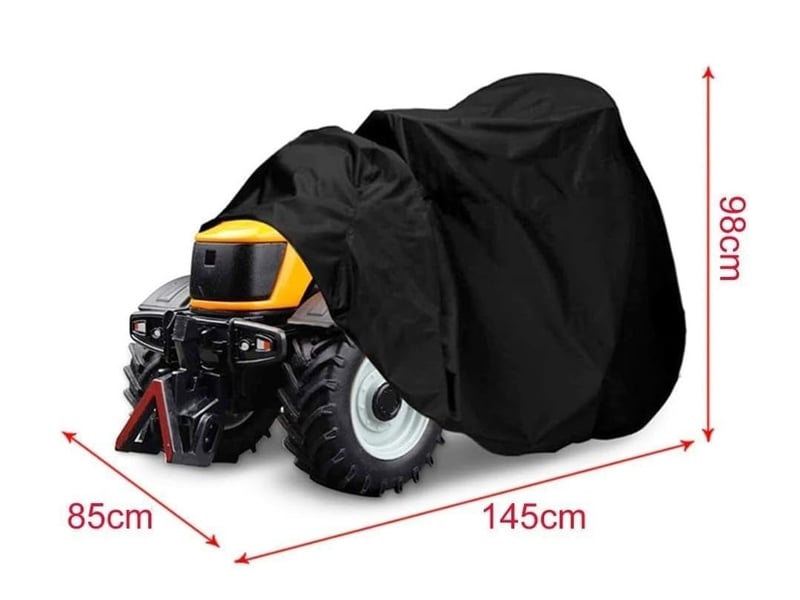  Housse de protection en tissu oxford pour tracteur de jardin extérieur imperméable, 145 x 85 x 98cm  - Conforama B