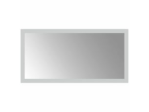 Miroir de salle de bain, miroir de toilette led transparent 40 x 20 cm verre trempé cf62574