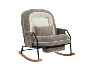 Pouf / repose pied MIVRAY gris