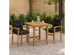 Lot de 2 coussins de chaise à dossier haut vianen cf59284