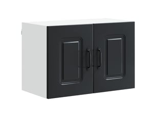 Meuble mural de cuisine | armoire de cuisine noir 60x31x40cm shl2459
