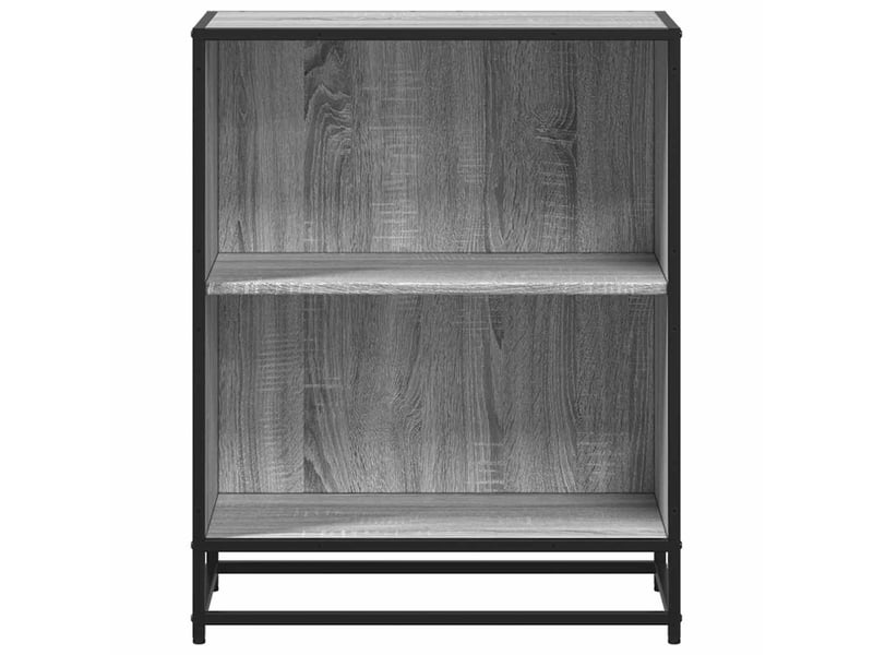  Bibliothèque, meuble de rangement salon sonoma gris 60x35x76 cm bois d'ingénierie  - Conforama D