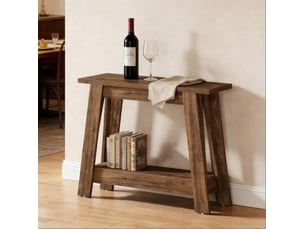 Console 0 tiroir(s)  coloris marron <strong>BEAUNIV</strong> <strong></strong> - longueur 105 cm - 105 cm