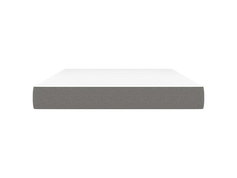  Matelas de lit à ressorts ensachés fermeté moyenne gris foncé 140x200x20 cm shl69318  - Conforama C