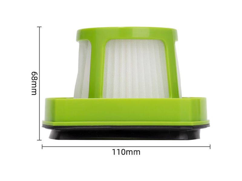  Accessoires pour aspirateur – 2 pièces de rechange pour filtre à vide pour aspirateur à main bissell 1782 avec gomme pour poils d'animaux  - Conforama B