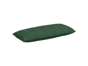Coussin de dos, coussin de dossier vert jungle 120 x 50 cm tissu en velours côtelé cf55109