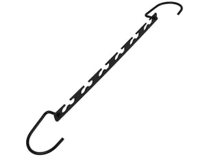（6pcs）ensemble de 6 cintres en acier inoxydable peu encombrants, design vertical, idéal pour les dortoirs et les petites armoires, avec plusieurs crochets.