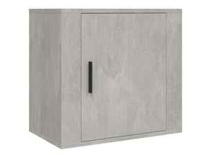Table de chevet - cabinet de chevet - table de nuit murale gris béton 50x30x47 cm