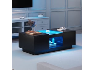 Table basse  coloris noir <strong></strong> <strong></strong>