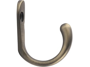 Crochets pour vêtements de salle de bain, pour vêtements d'armoire, bronze 10 pièces, vert