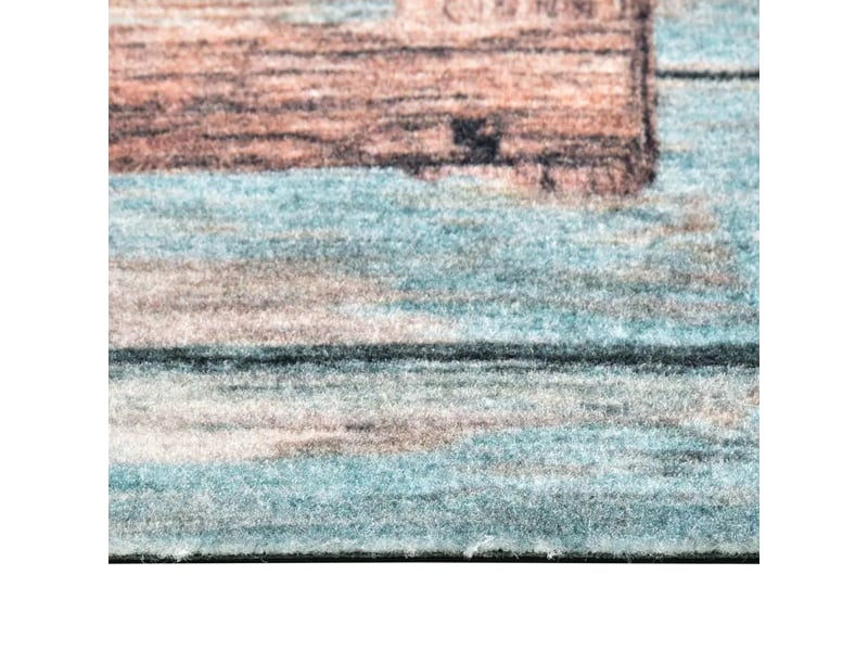  Tapis rectangulaire lavable 60 x 300 cm antidérapant doux rétro cuisine couloir en polyamide gris 02_0046520  - Conforama C