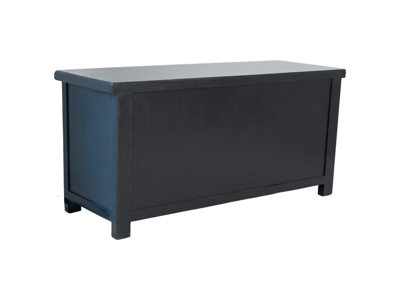  Buffet en bois bleu 130x46x62 cm h  - Conforama D