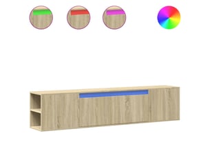 Meuble tv coloris marron 180 cm <strong></strong> <strong></strong>
