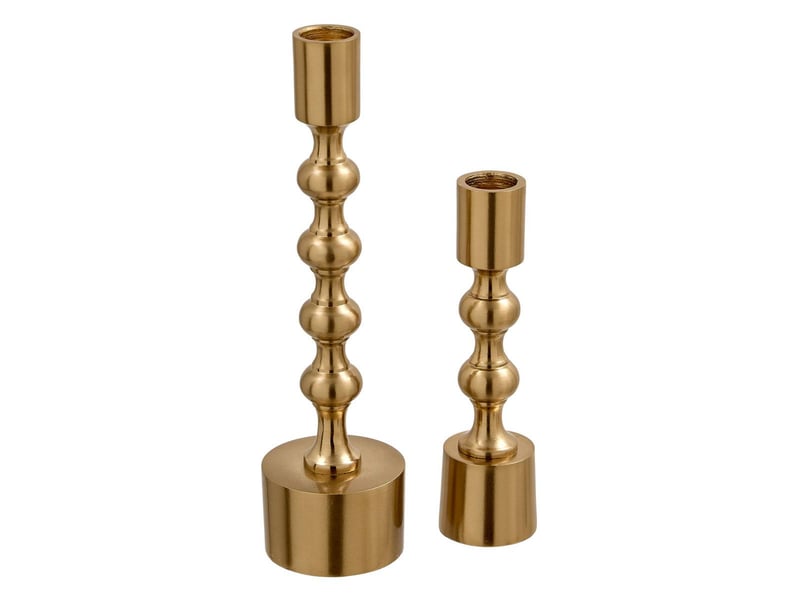  Lot de 2 bougeoirs tao h.23,5cm TAO - Conforama A
