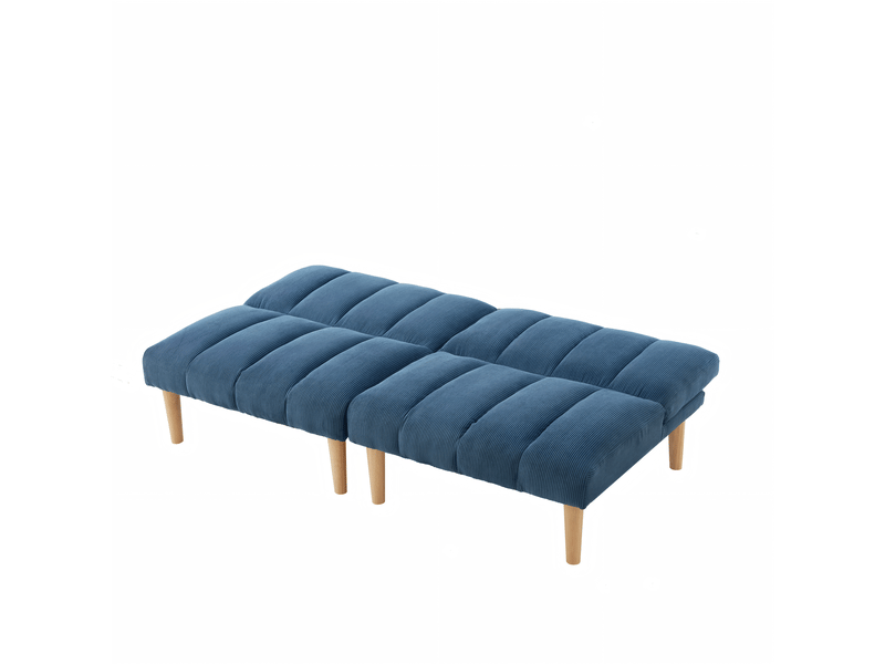  Canapé convertible 2 places 167 cm avec dossier réglable, lit d’appoint pliable, gain de place, moderne  - Conforama E