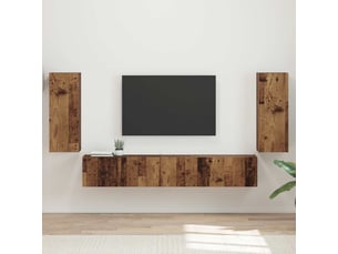 Meuble tv coloris marron 98 cm <strong></strong>  <strong></strong>