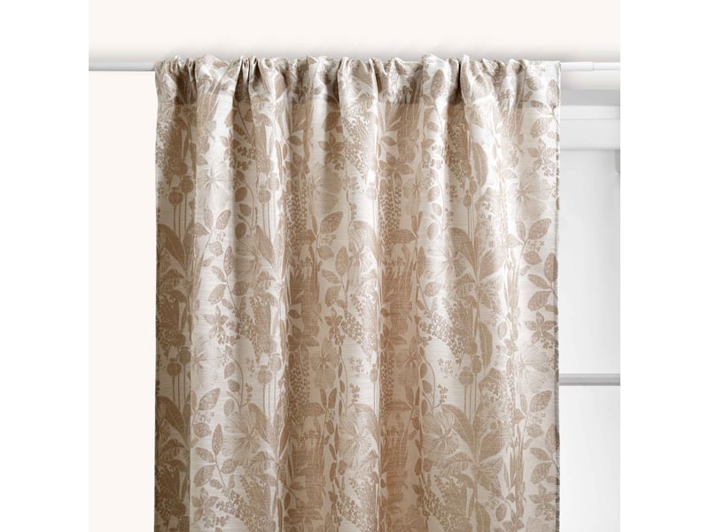 Rideau Oeillets beige  - Conforama W