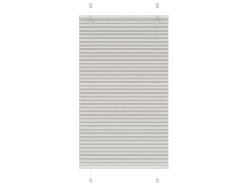  Store plissé, store de fenêtre gris clair 80x150 cm largeur du tissu 79,4 cm cf46905  - Conforama B
