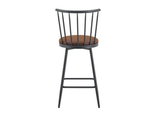 tabouret de bar <strong>HAUSS SPOLE</strong> - marron hauteur d'assise 59 cm vendu Par paire