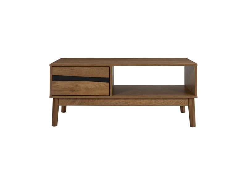 Table basse - home deco factory - forest - marron et noir  - Conforama B