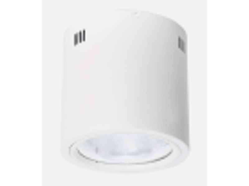  Fabrilamp tubular spot led de plafond en saillie 30 w 2400 lm 4000 k blanc 094883001 - Conforama D