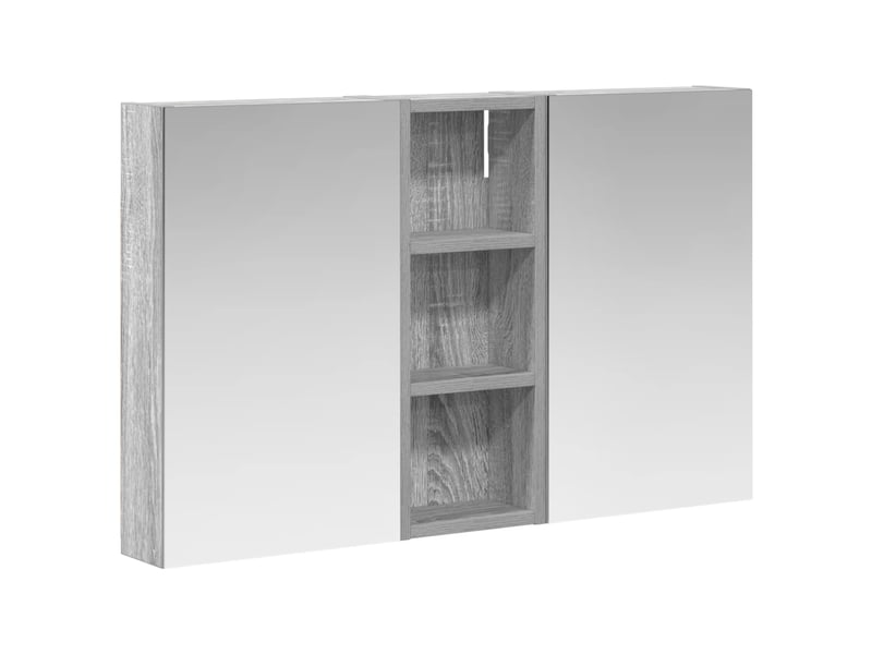  Ensemble de meubles de salle de bain 3 pcs 80x10.5x50 cm shl9767  - Conforama A