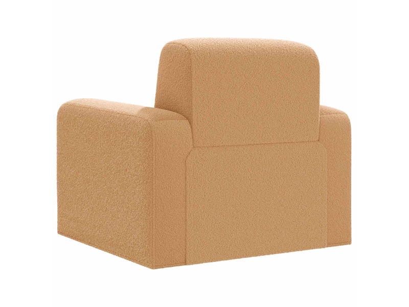  Vidaxl fauteuil beige bouclé  - Conforama E