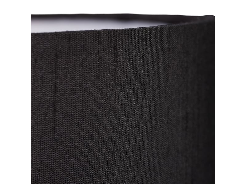  Lampe murale élégante décorative avec interrupteur à tirette 30 x 15 cm en tissu noir 13_0008554  - Conforama D