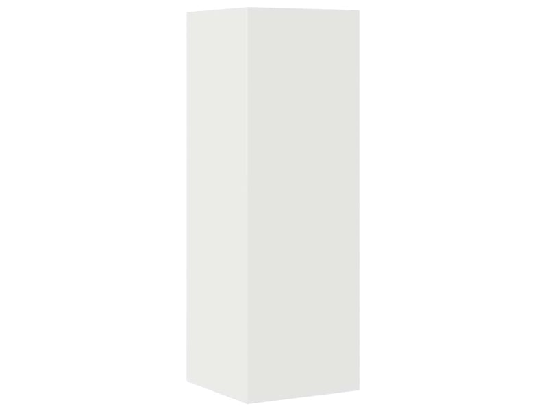  Ensemble de meubles tv - banc tv - meuble de rangement 4 pcs blanc bois d'ingénierie  - Conforama D