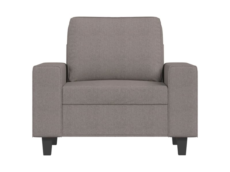  Fauteuil de relaxation, fauteuil taupe 60 cm tissu  - Conforama C