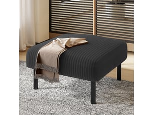 Pouf / repose pied PANGIVO W2845P307293 gris