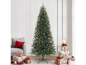Sapin de noël - arbre de noël artificiel vert 240 cm pe et pvc